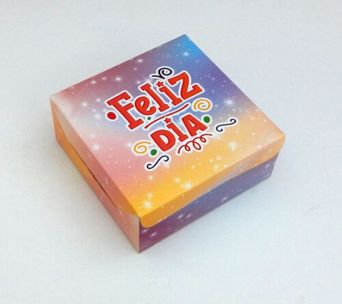 Caja 12x12x5 feliz día