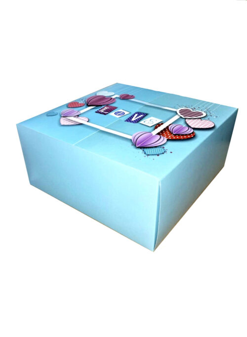 Caja cierre central diseño love