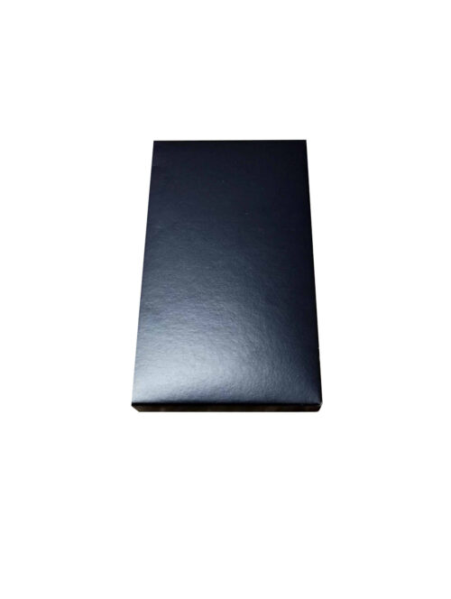 Caja de bombón negro de 1/4