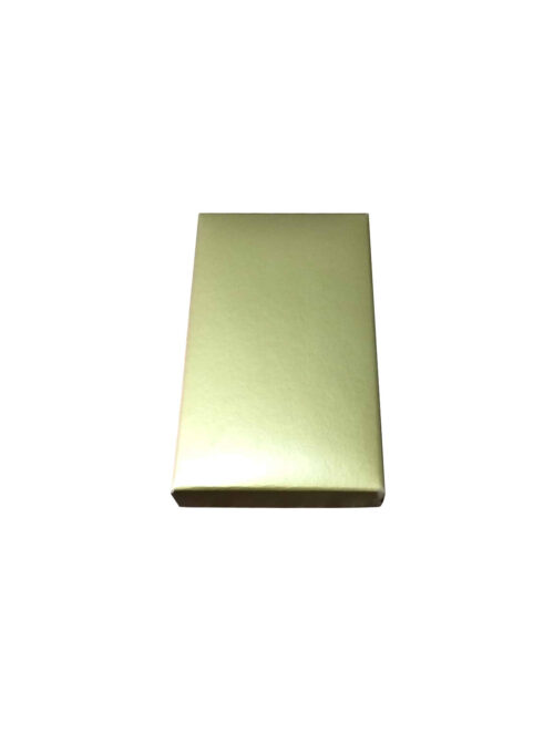 Caja de bombón dorado de 1/4